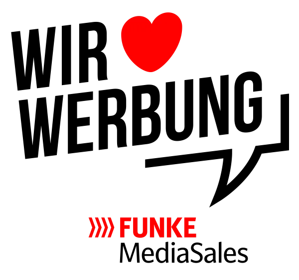 Wir ❤︎ Werbung - Funke Media Sales - Logo