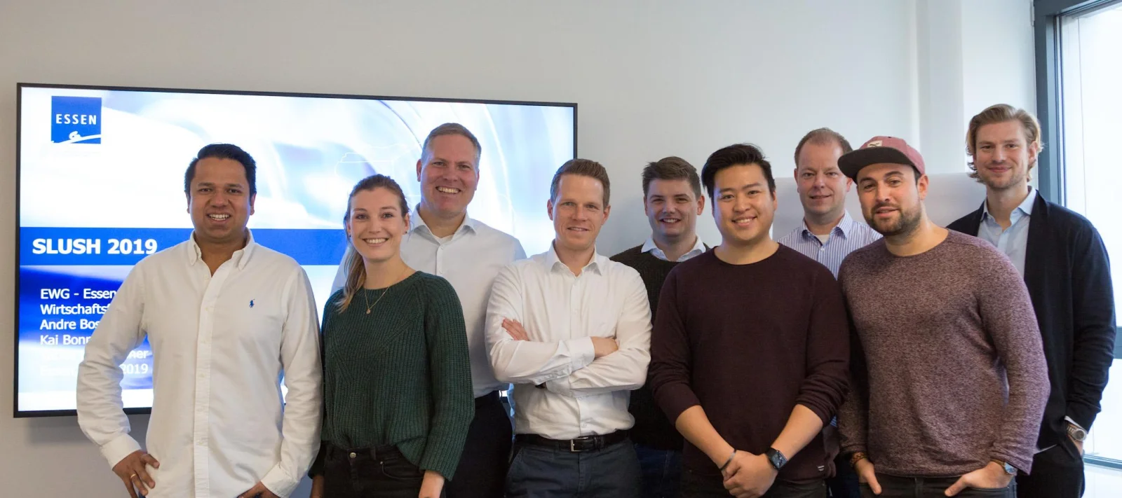 Startup-Essen – Auftakt der Essen Start-up Delegation zur SLUSH 2019