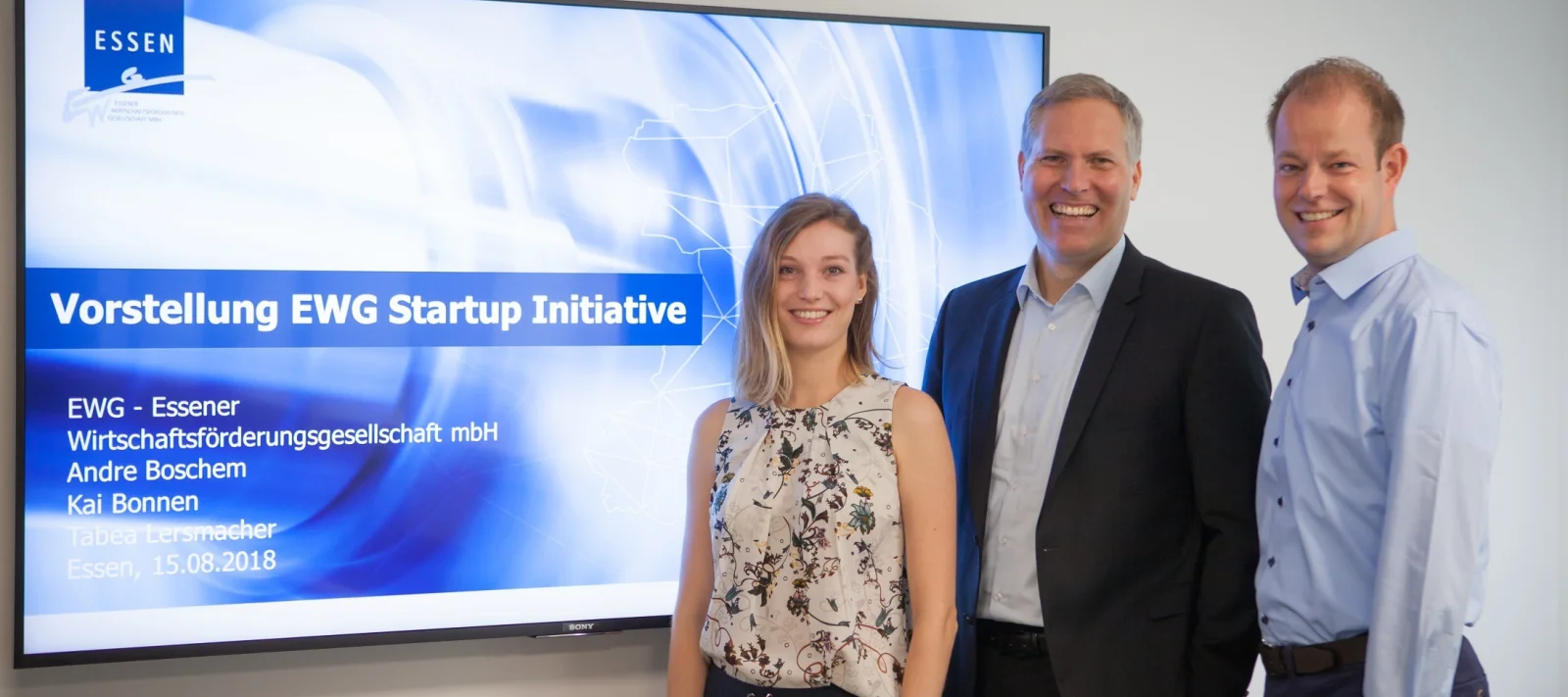 Startup-Essen – Das EWG Start-up Team im Fokus