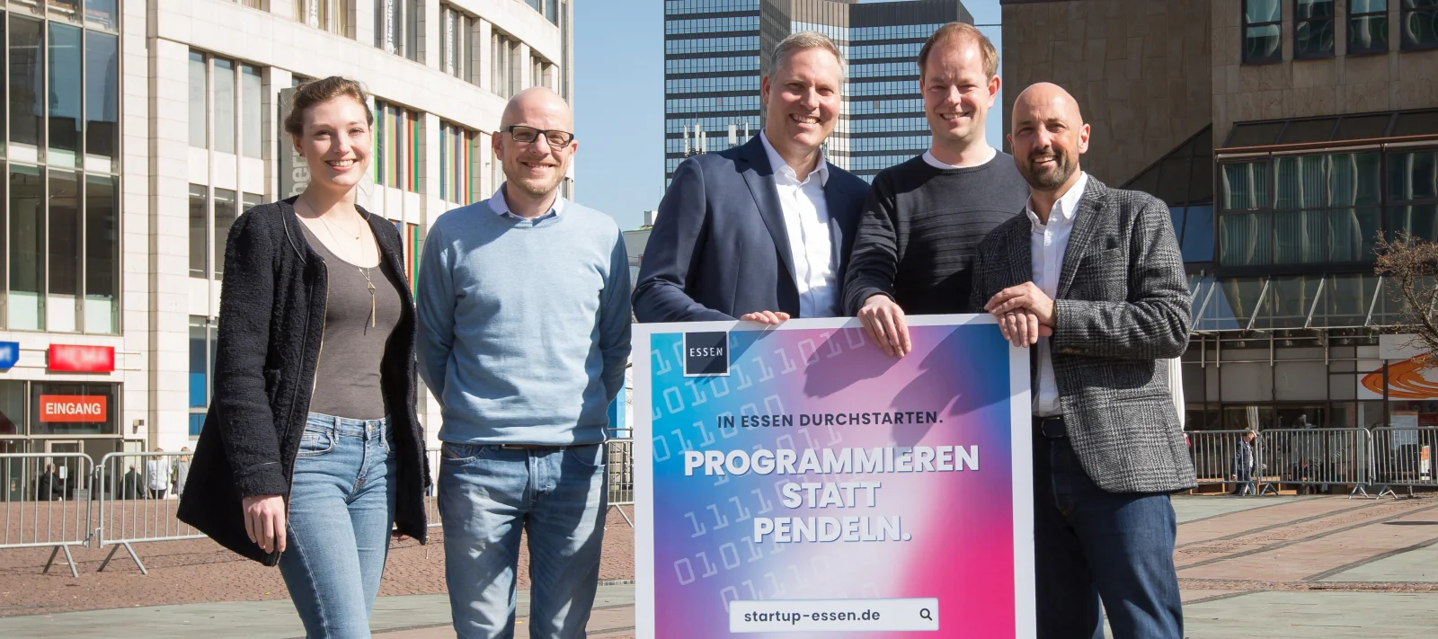 Startup-Essen – Start-up statt Stop-and-Go Kampagne