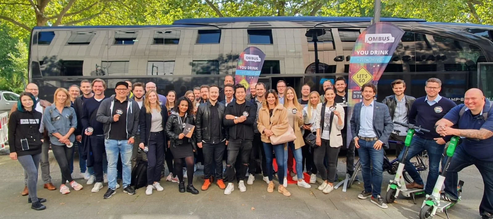 Startup-Essen – Top Pott-Unternehmer mit dem OMBus zur DMEXCO2019