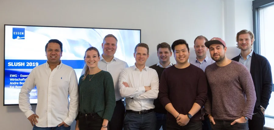 Startup-Essen – Auftakt der Essen Start-up Delegation zur SLUSH 2019