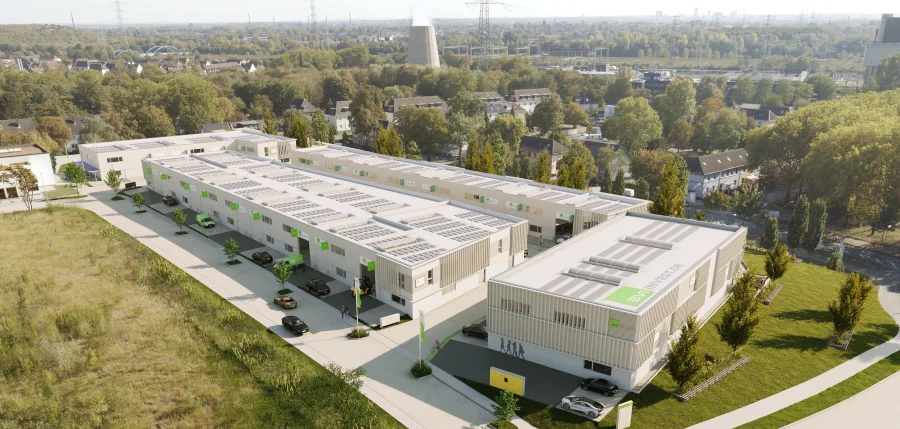 Startup-Essen – Der neue Gewerbepark "Carnaperhof" feiert Richtfest